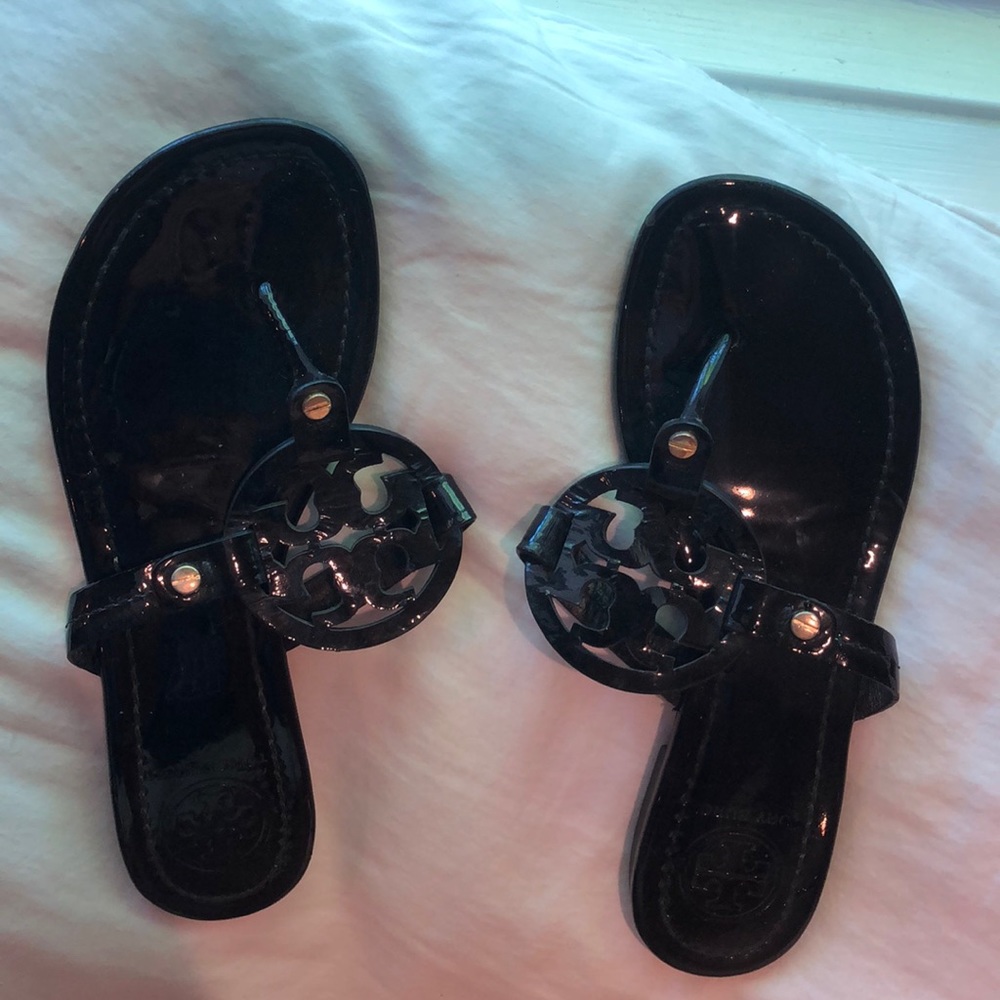 Size 6 Black Tory Burch Sandals
